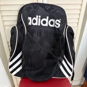 Adidas Classic Black and White Backpack